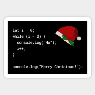 Christmas Code | Web Developer JavaScript Sticker